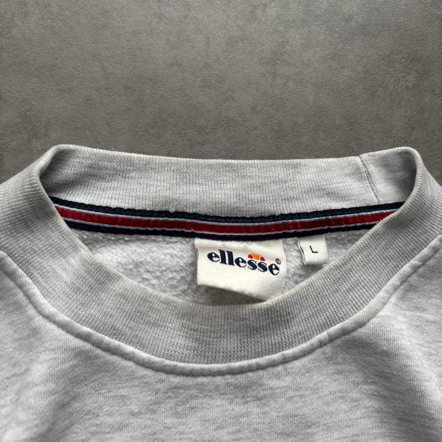 Ellesse Spellout Sweatshirt Grey (Large)
