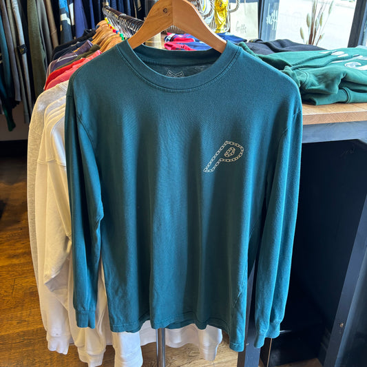 Palace FW19 P Link Longsleeve T-Shirt Green (Small)