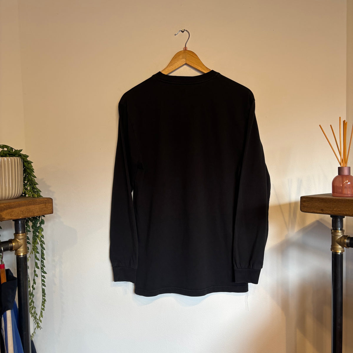Palace Sofar Pocket Longsleeve T-Shirt Black (Small)