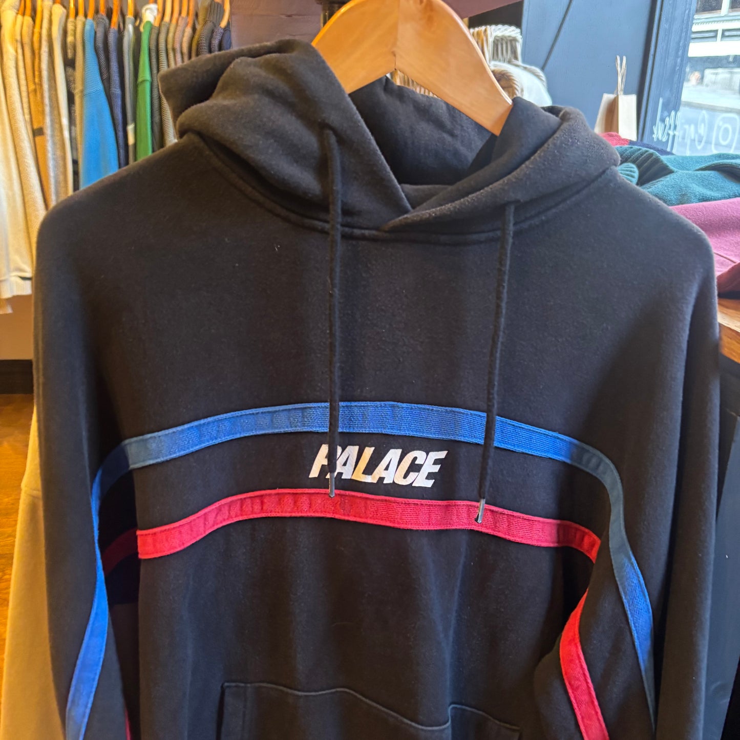 Palace FW18 S-Line Hoodie Black (XL)