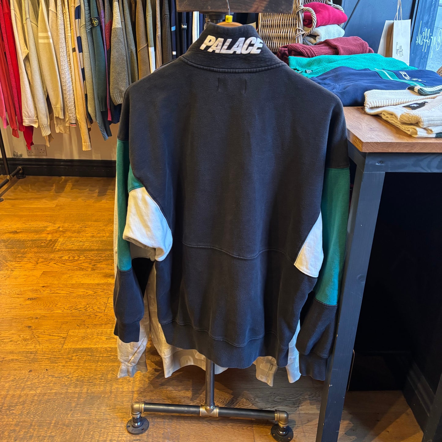 Palace SS18 S-Drop Top Jacket Black (Medium)