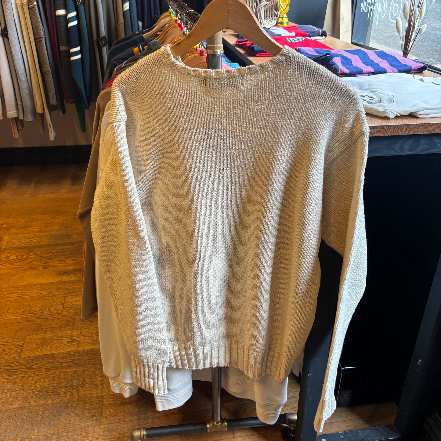 Ralph Lauren Pullover Knit Jumper Cream (Small)