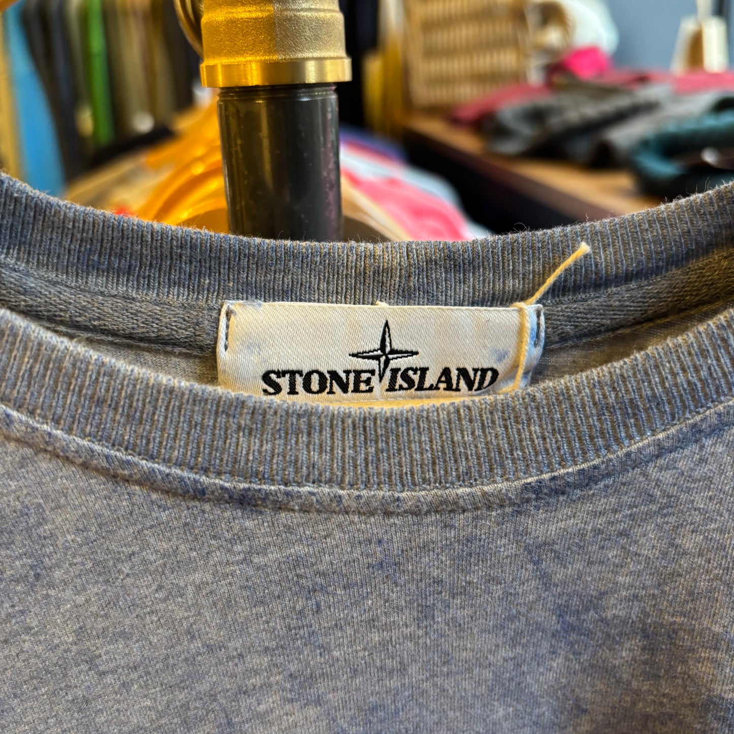 Stone Island AW20 Dust T-Shirt Blue (Medium)