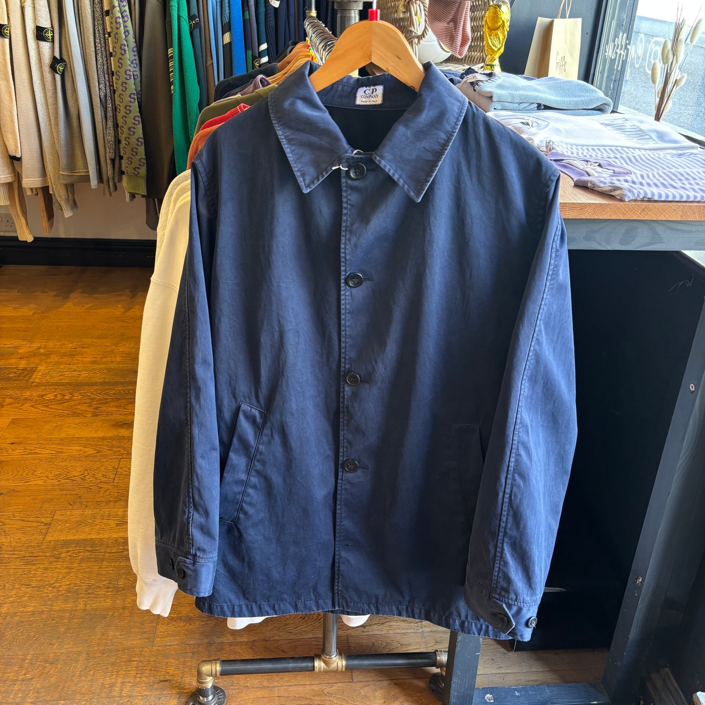 CP Company S/S 1998 Chore Style Jacket Navy (Large)