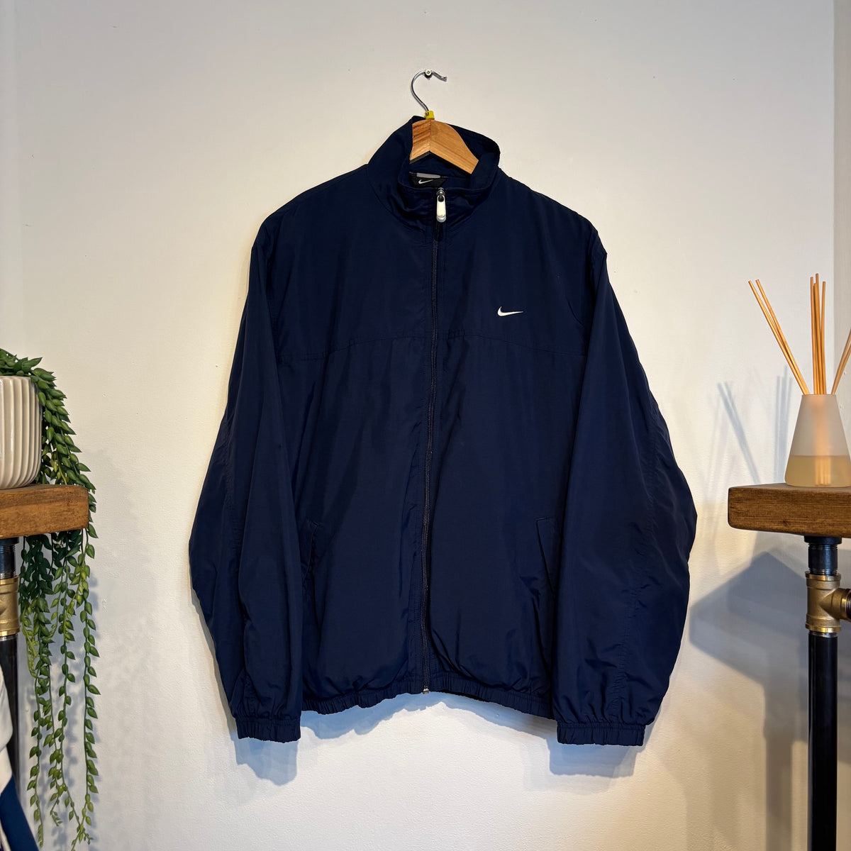 Nike Swoosh Y2K Track Jacket Navy (Medium)