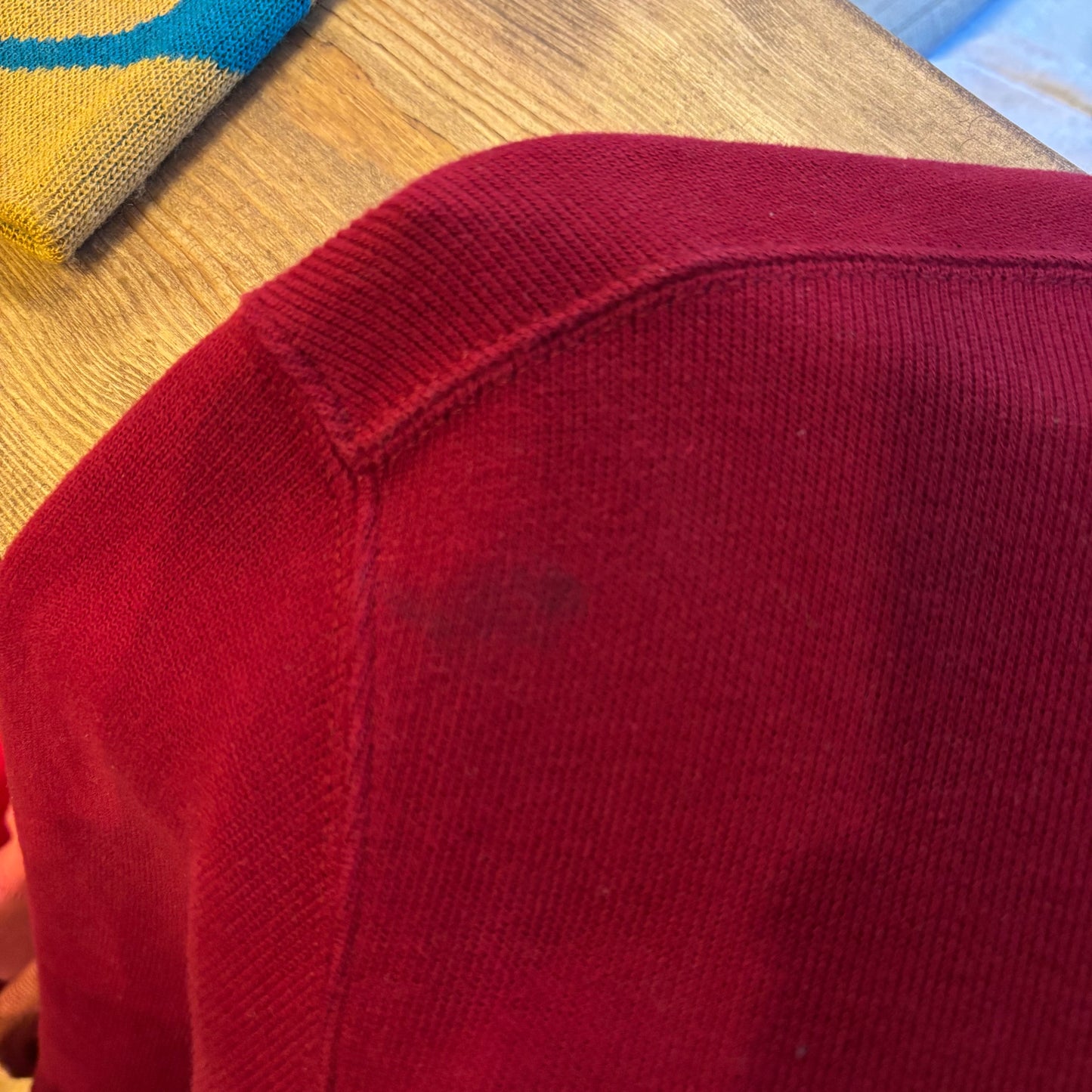 Ralph Lauren Pullover Quarter Zip Jumper Red (Large)