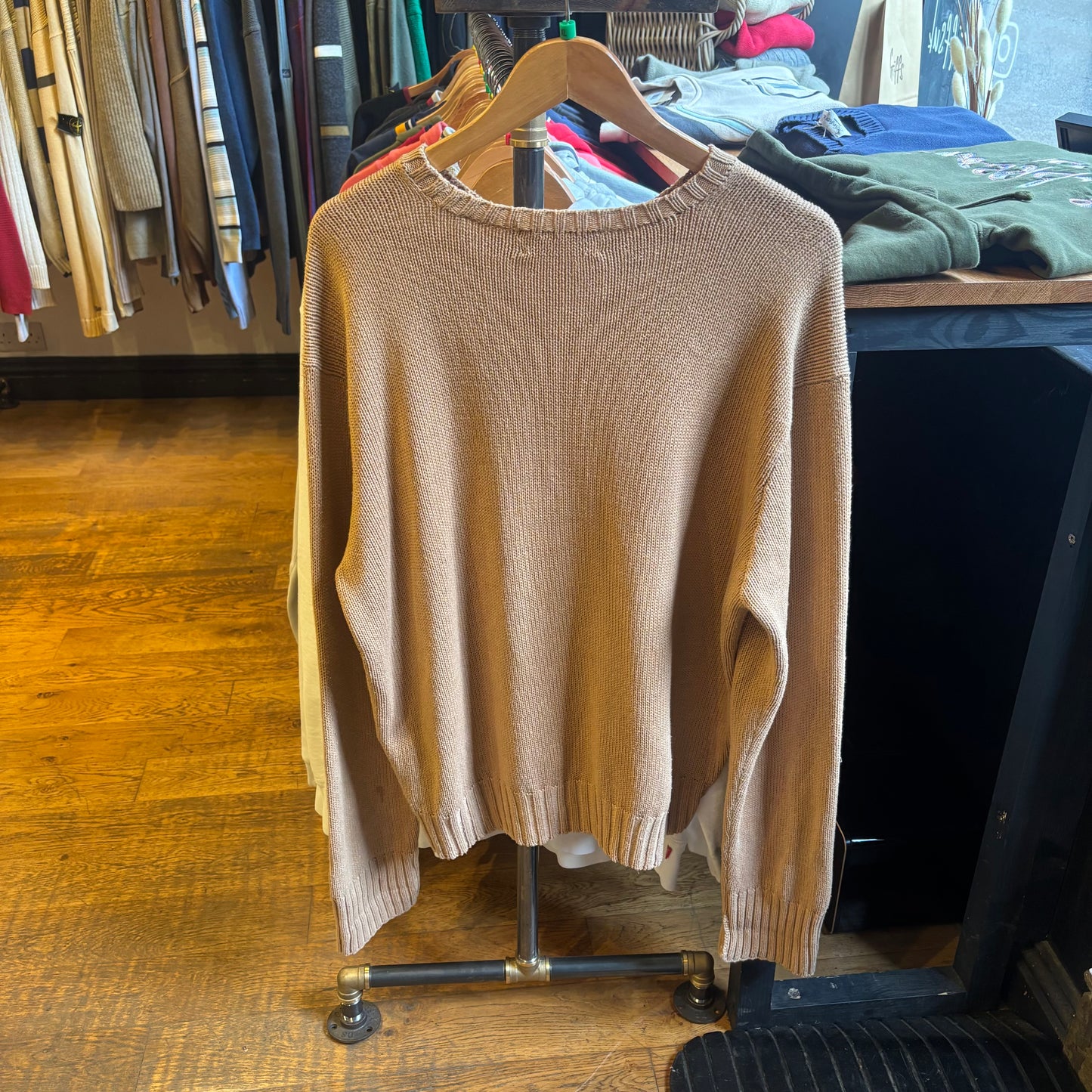 Ralph Lauren Pullover Knit Jumper Beige (XL)