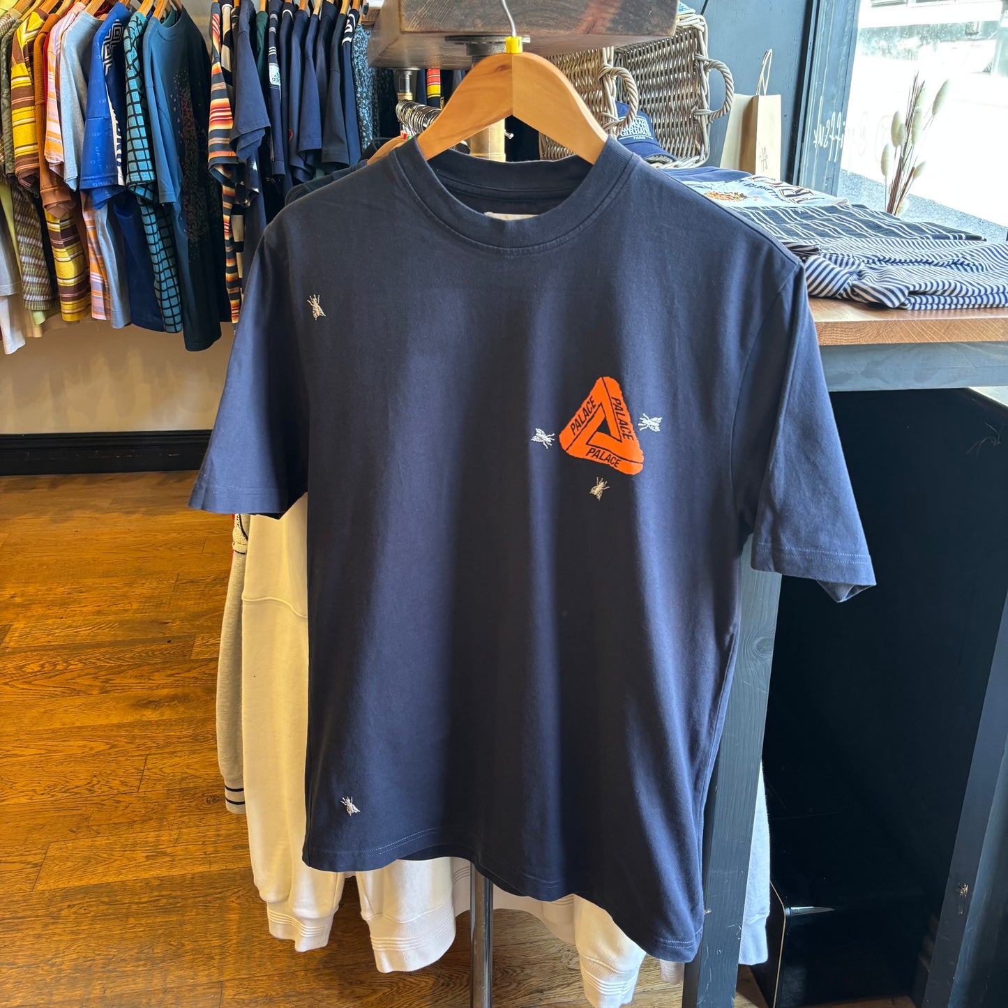 Palace SS21 Fly T-Shirt Navy (Medium)