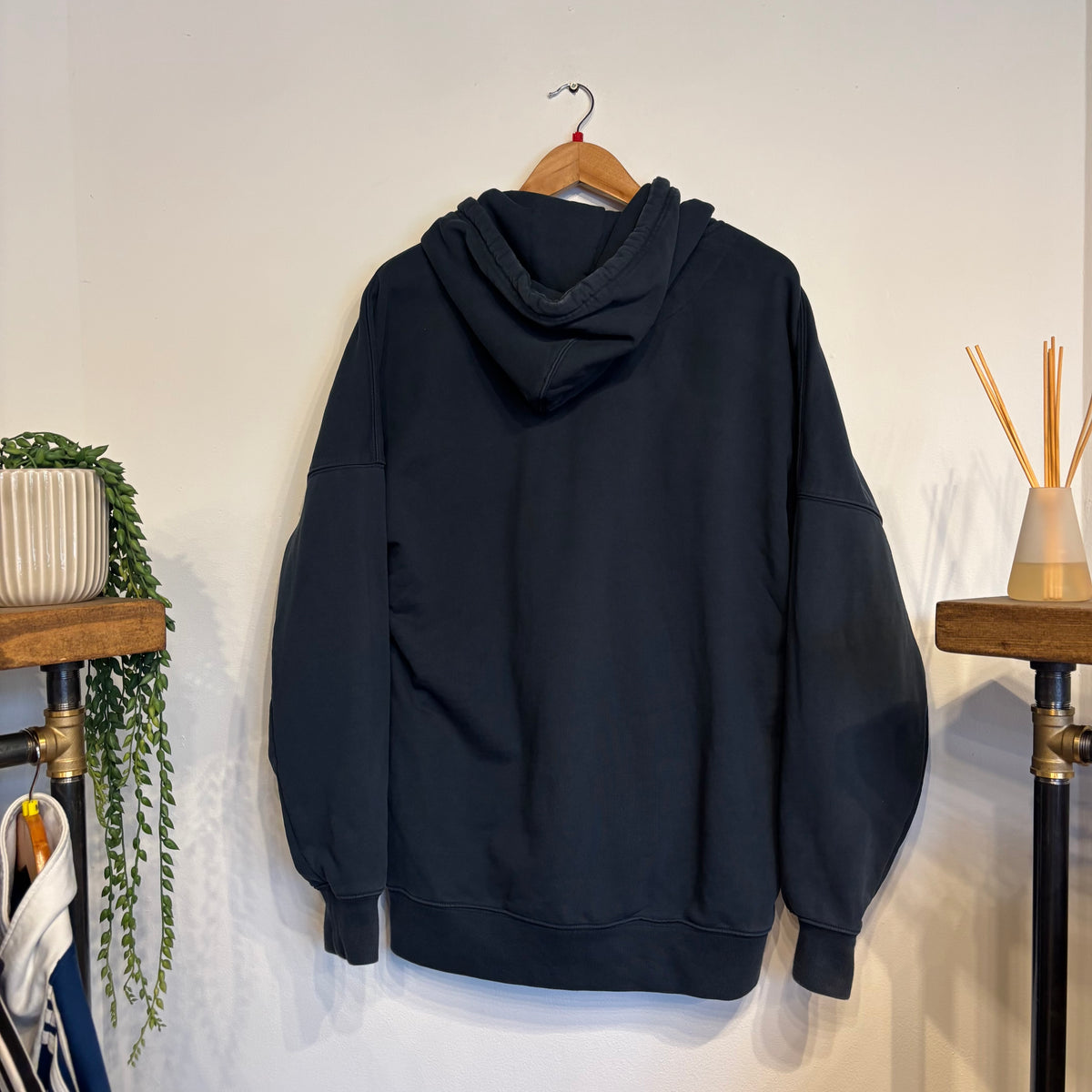Palace FW21 Drop Shoulder Appliqué Hoodie Navy (Large)