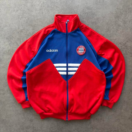 Bayern Adidas 1993-95 Jacket Red (Small)