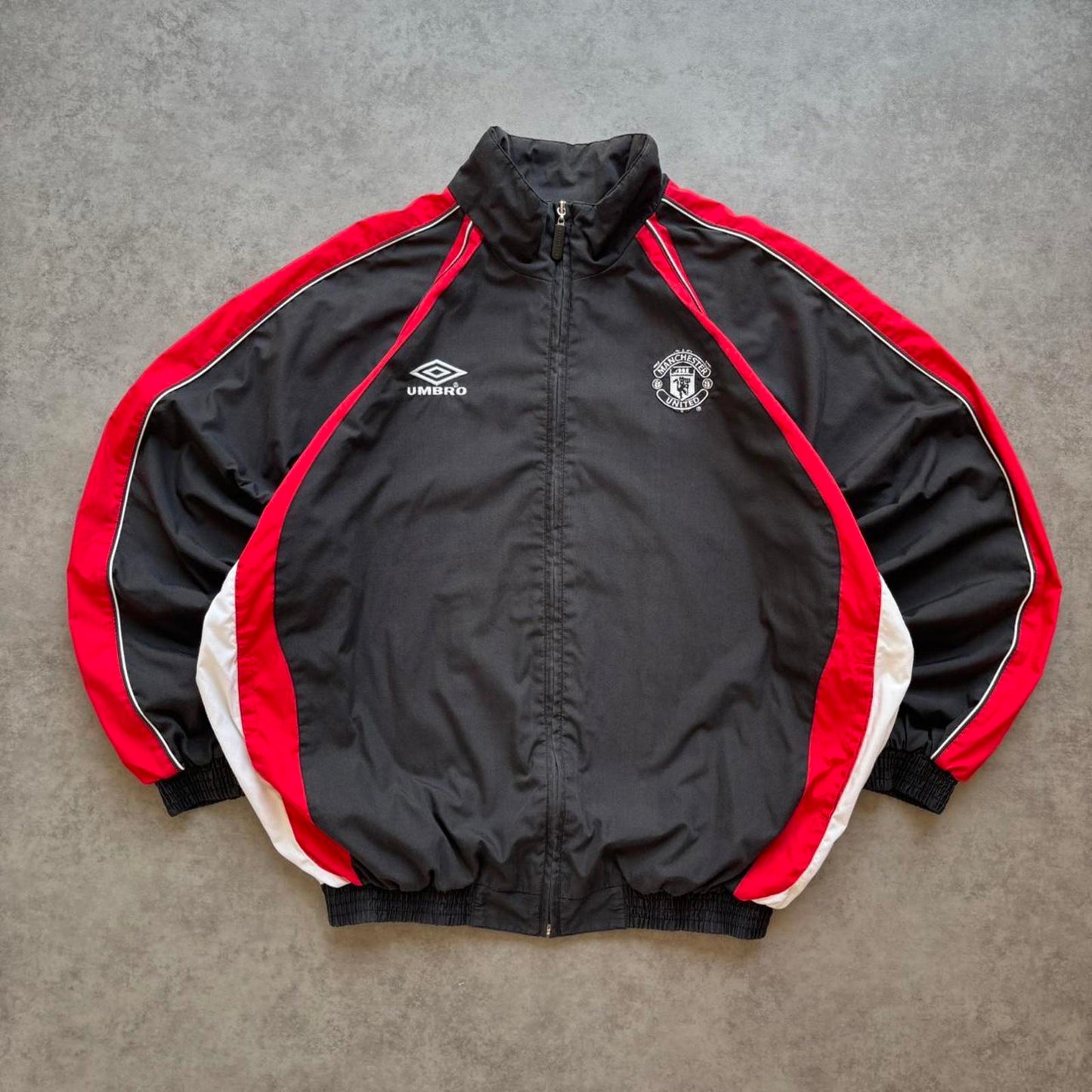 Man United Jacket Black (Medium)