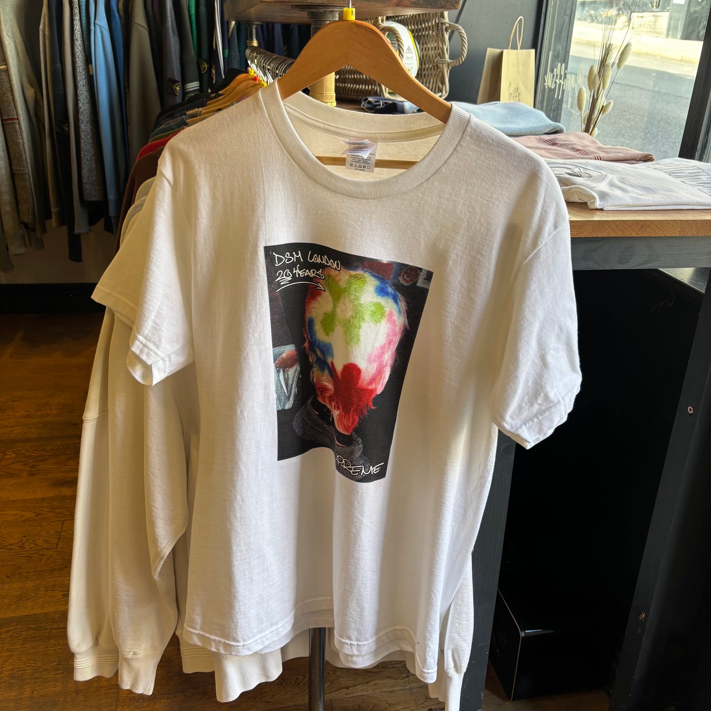Supreme FW20 DSM 20th Anniversary T-Shirt White (Medium)