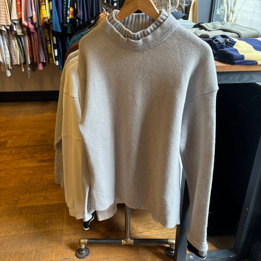 Stone Island S/S 2004 Compass Logo Knit Grey (Medium)