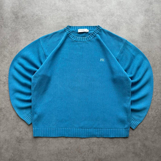 YSL Knit Blue (Large)
