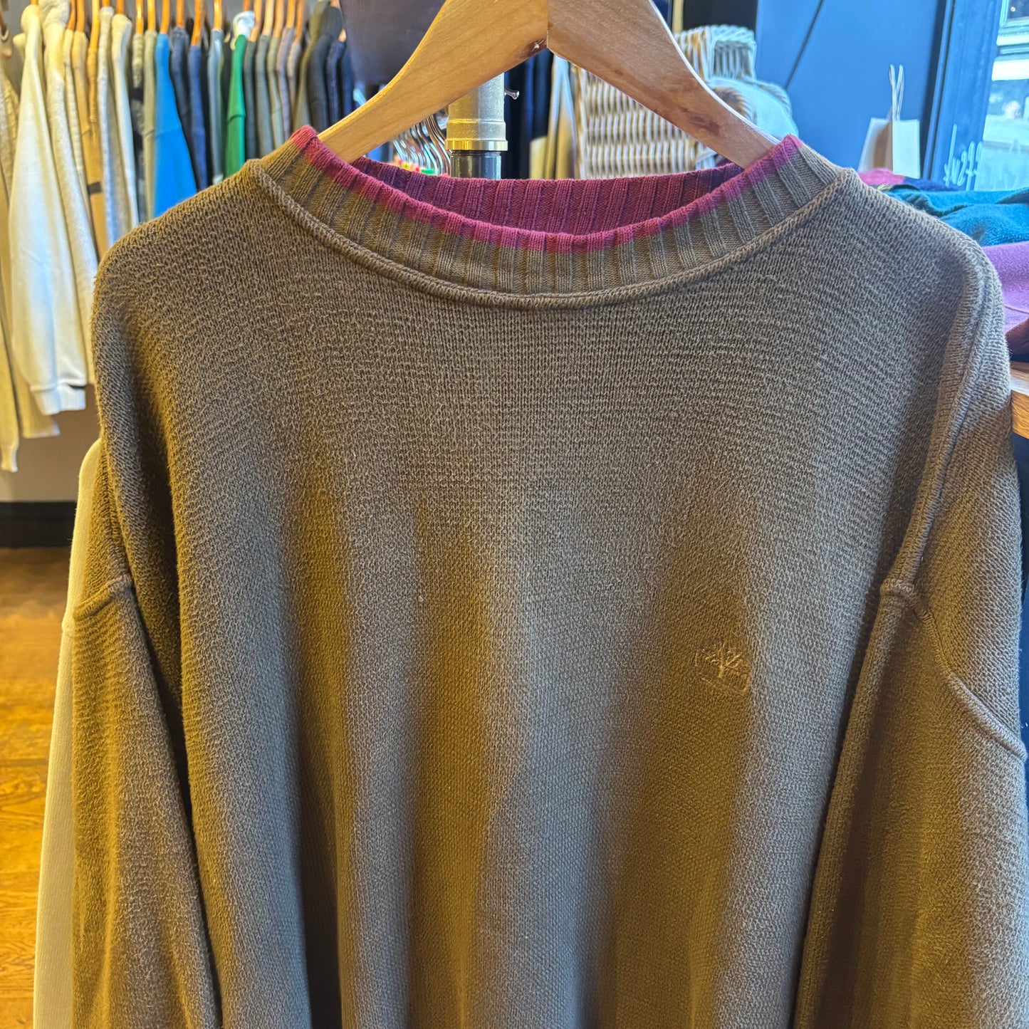 Timberland Weathergear Oversized Knit Brown (Large)