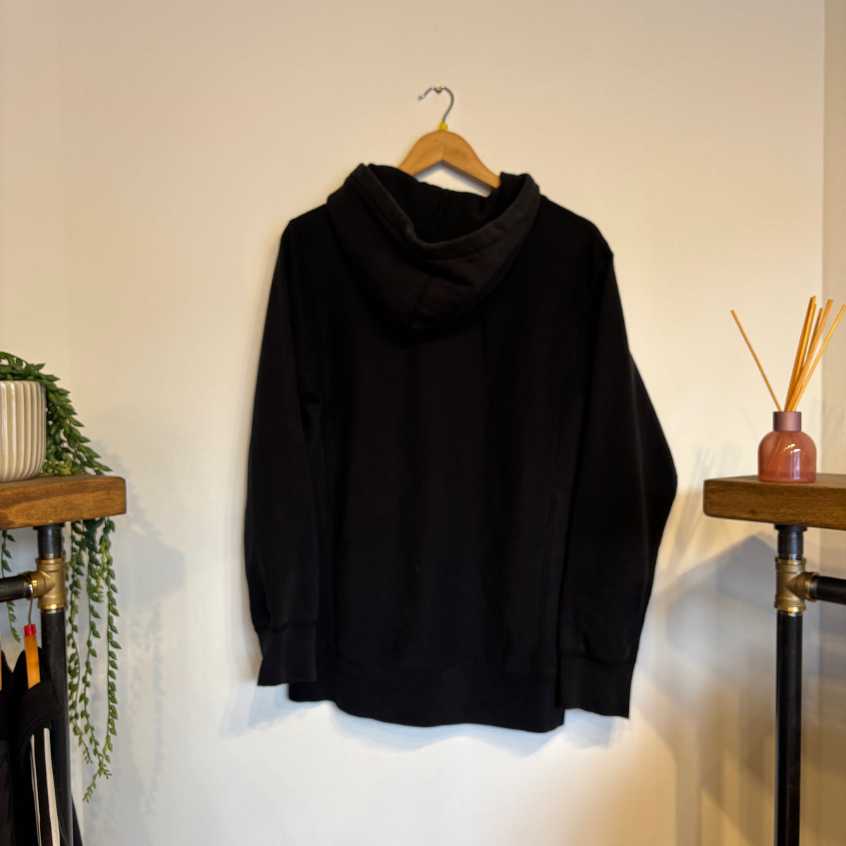 Supreme SS16 Tonal Arc Hoodie Black (Medium)