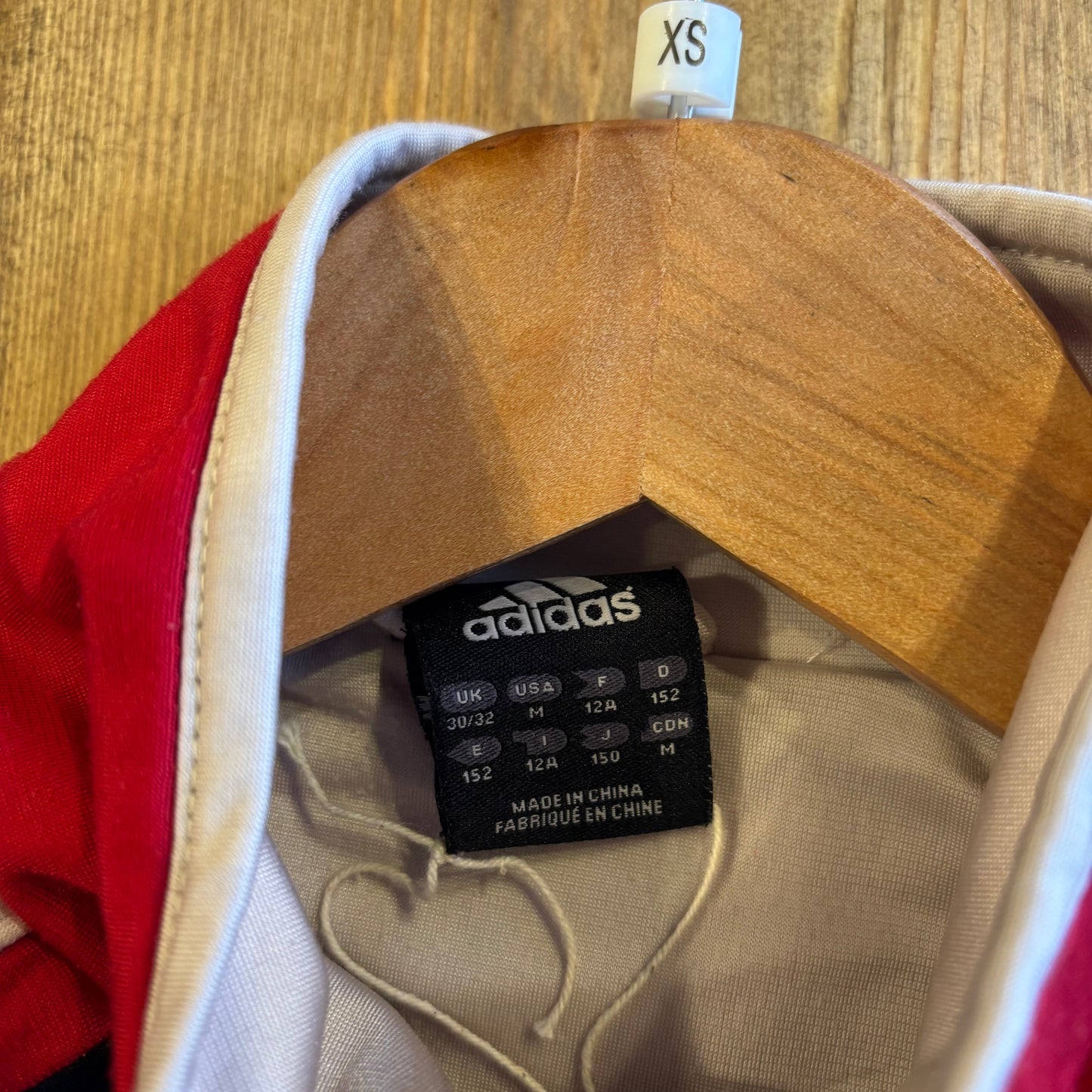 Ajax Adidas 2007/08 Training Jacket Red (XS)