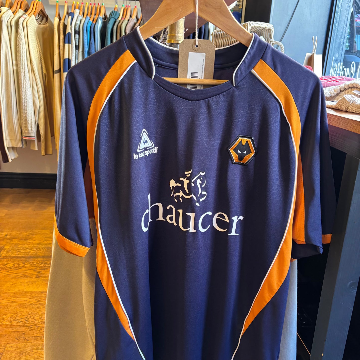 Wolverhampton Wanderers 2007/08 Training Shirt Navy (XL)