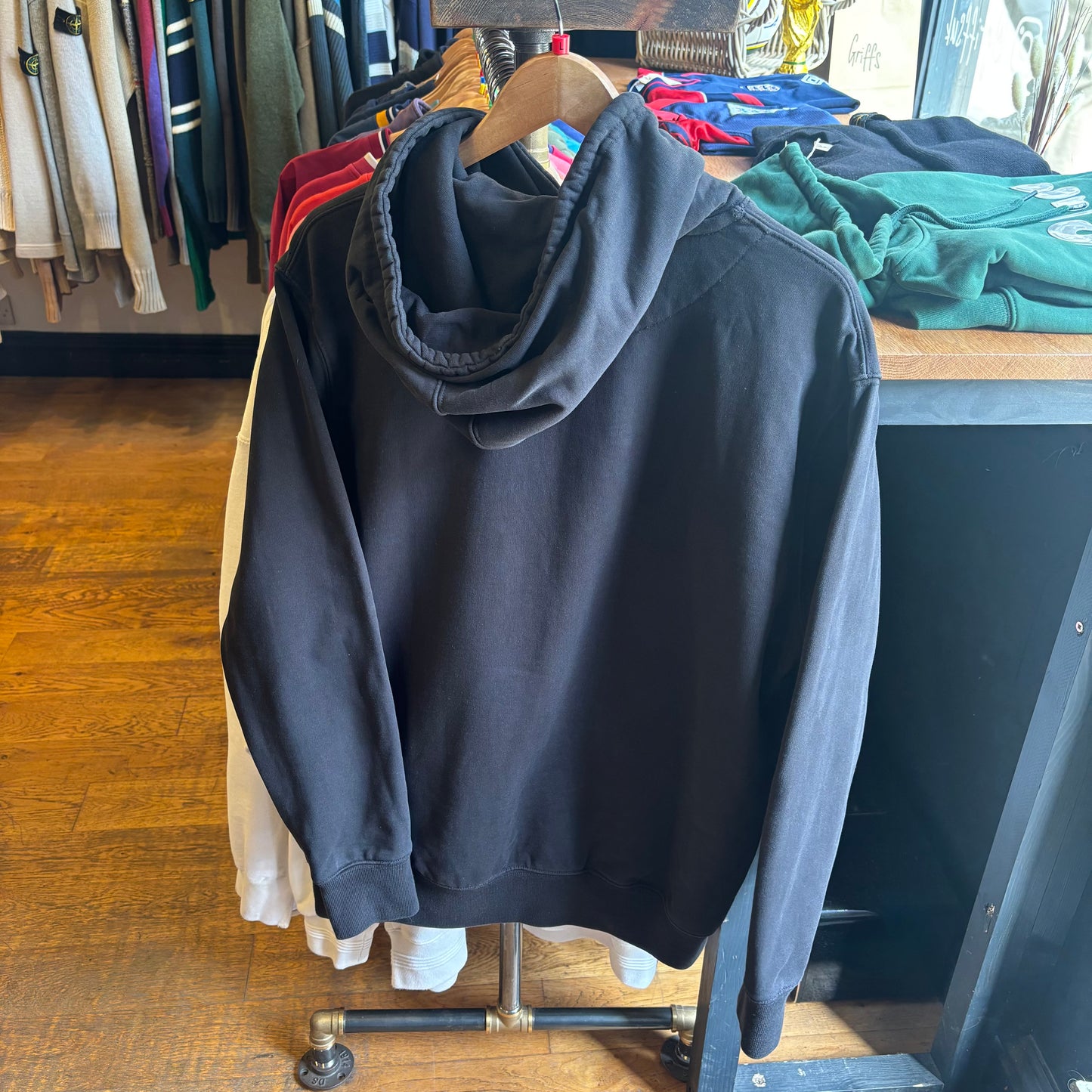 Palace Sofar Oversized Hoodie Black (Large)