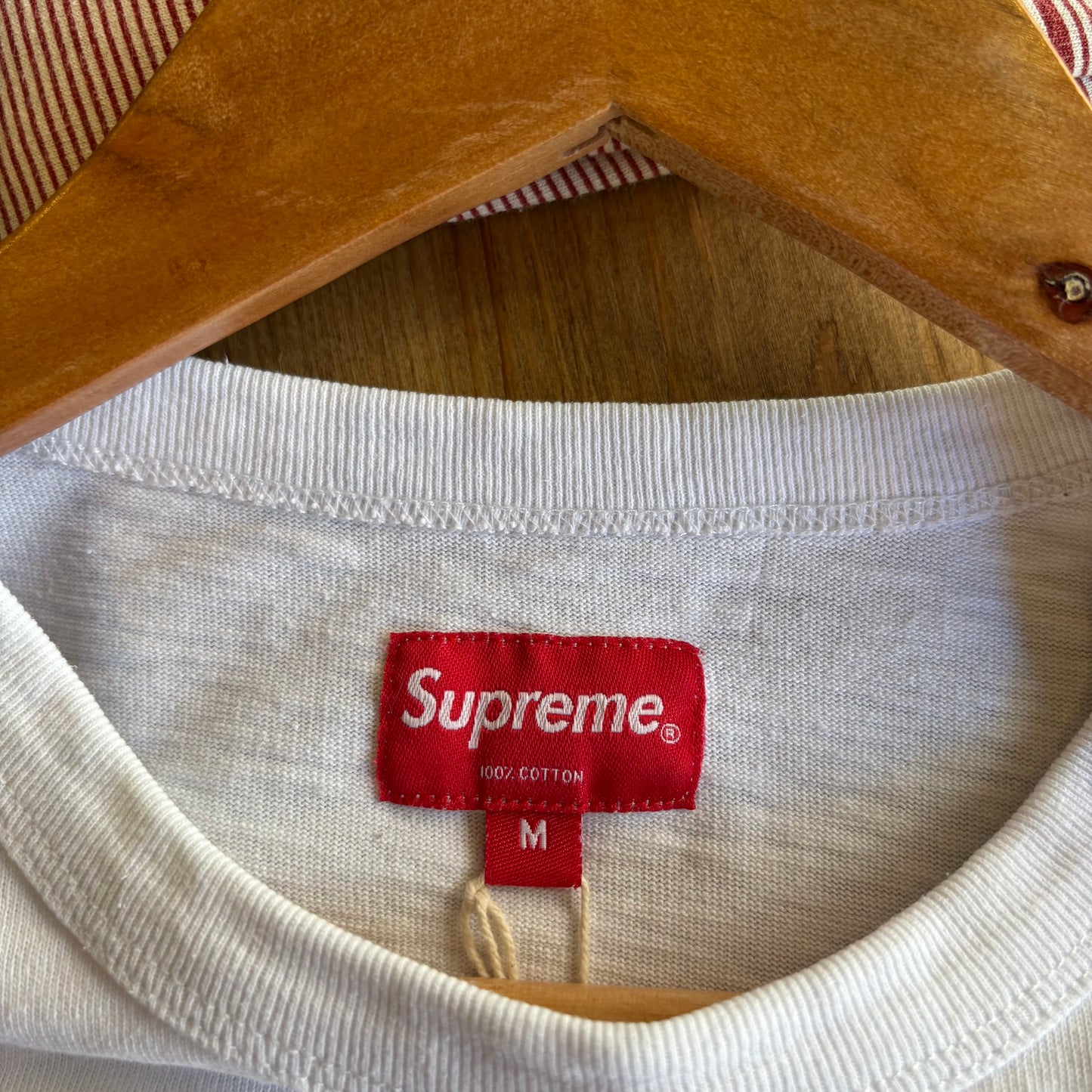 Supreme SS20 Star Logo T-Shirt White (Medium)