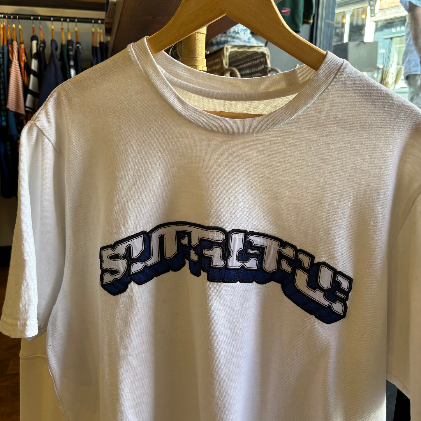 Supreme SS23 Block Arc T-Shirt White (Large)