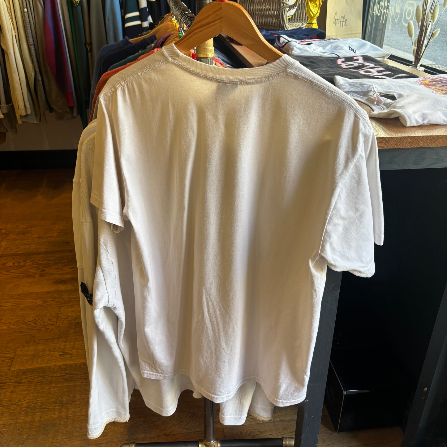 Stussy Worldwide NYC Print T-Shirt White (Large)