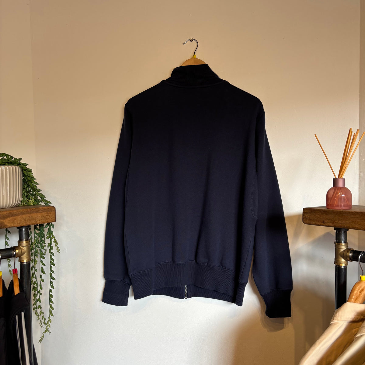 Nike Swoosh Full Zip Jumper Navy (Medium)