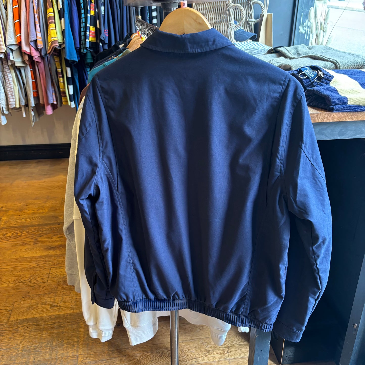 Ralph Lauren Harrington Zip Jacket Navy (Small)