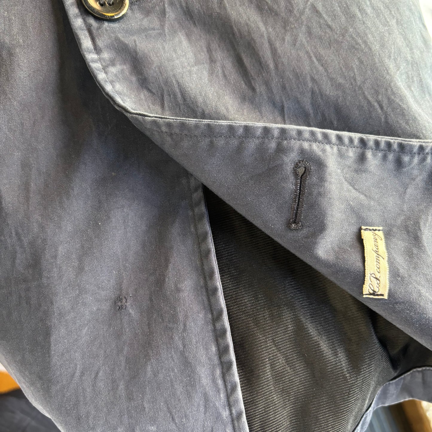 CP Company S/S 1998 Chore Style Jacket Navy (Large)