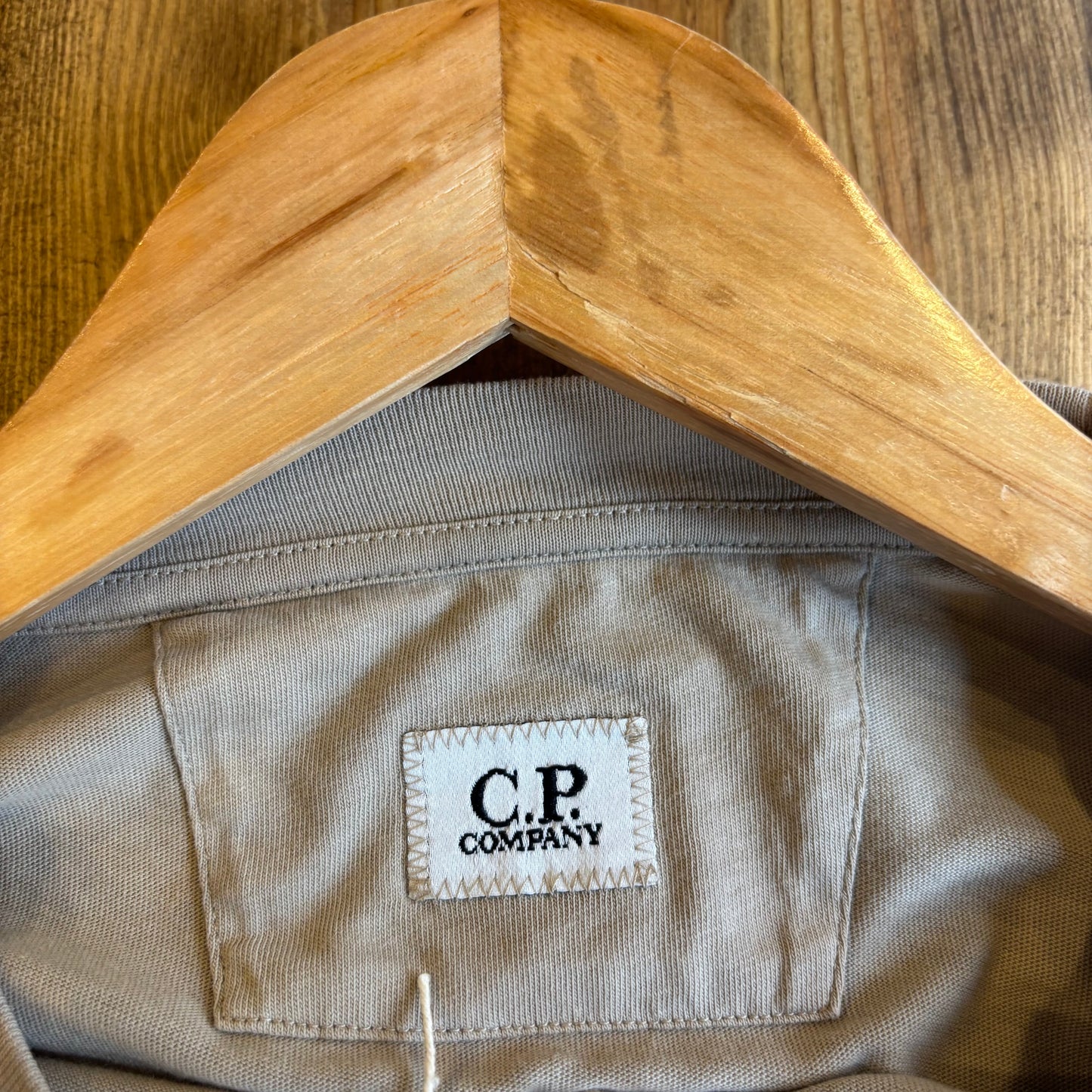 CP Company Graphic Print T-Shirt Beige (Large)