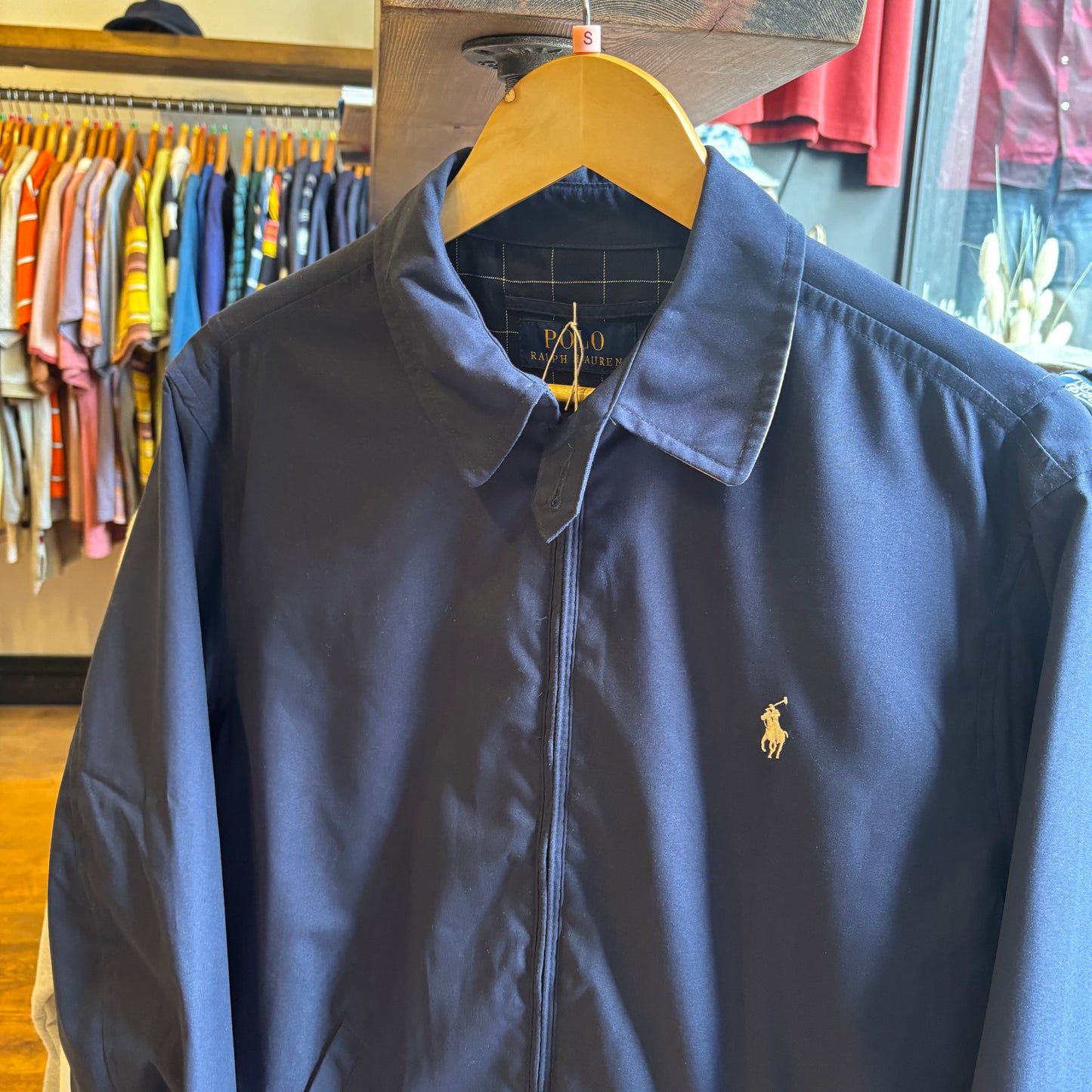 Ralph Lauren Harrington Zip Jacket Navy (Small)