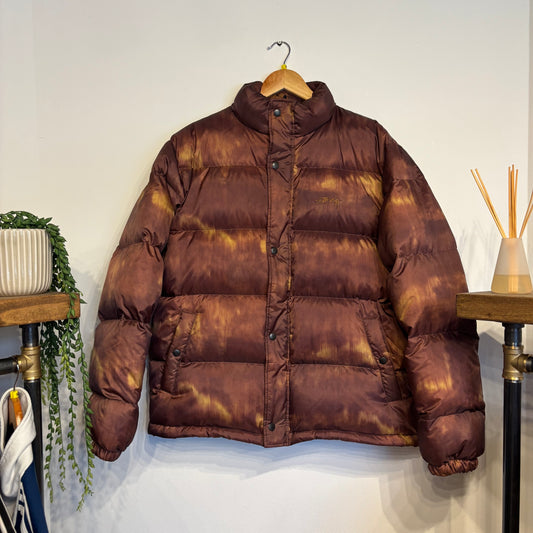 Stussy Aurora Puffer Jacket Brown (Medium)