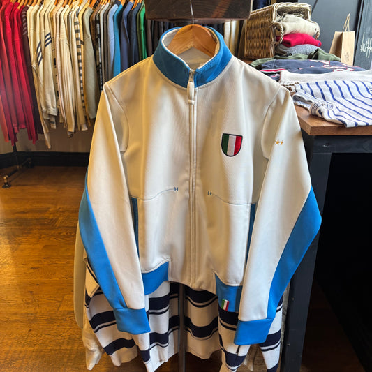 Nike Italy 2004/05 Zip Up Track Jacket White (Small)