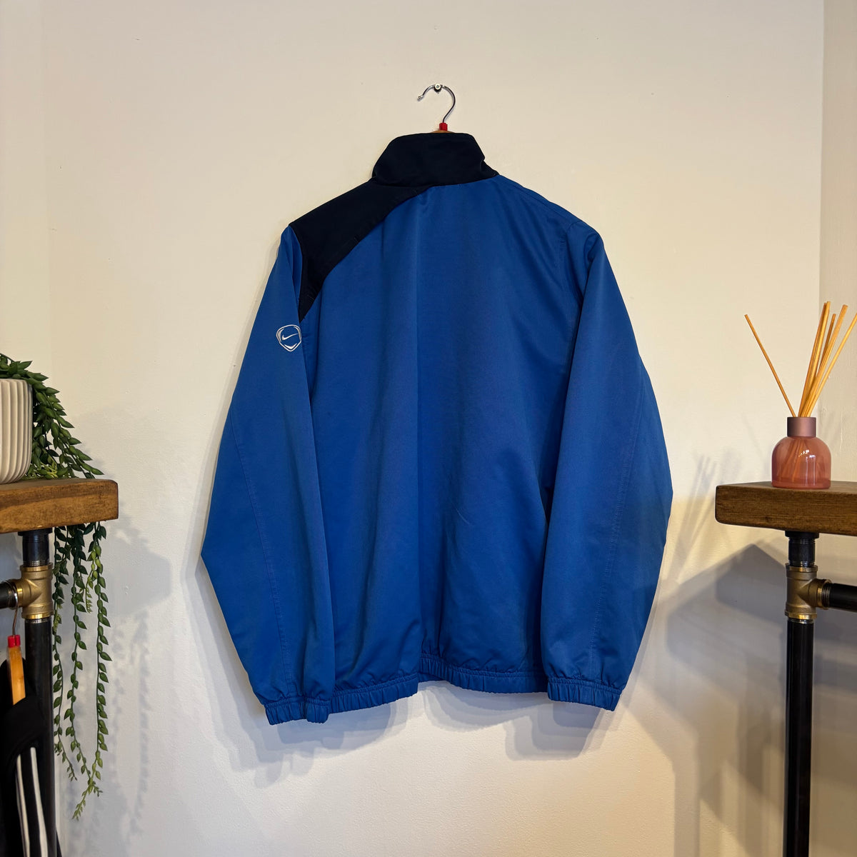 Nike T90 Zip Track Jacket Blue (Medium)