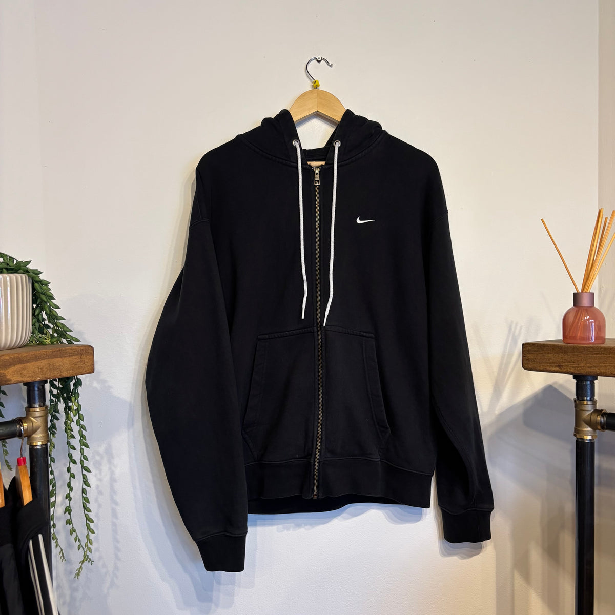 Nike NRG Full Zip Hoodie Black (Medium)