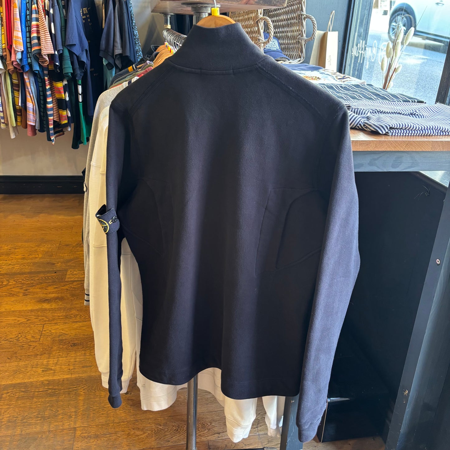 Stone Island A/W 2007 Full Zip Jumper Black (Medium)
