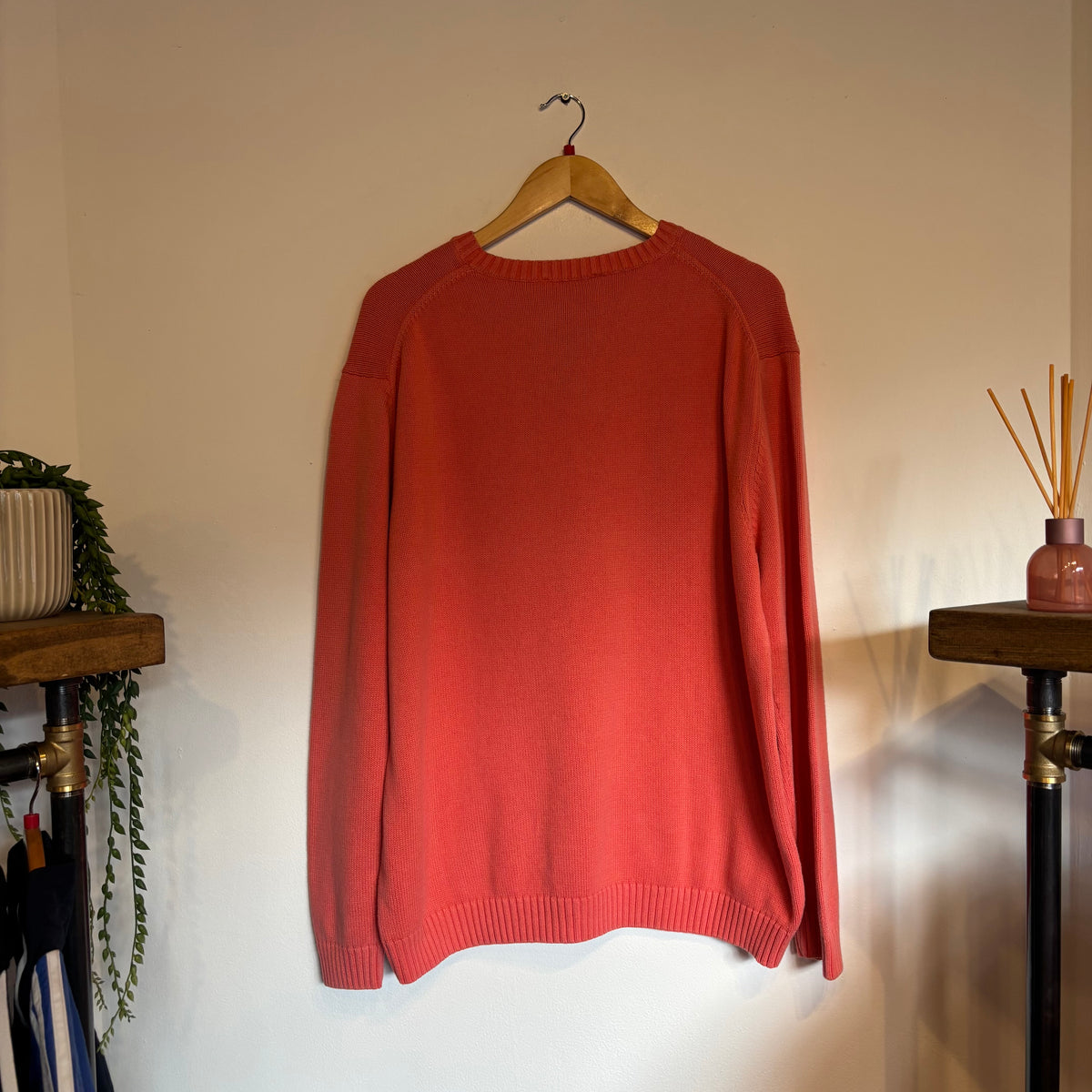 Yves Saint Laurent Pullover Knit Jumper Apricot (Large)