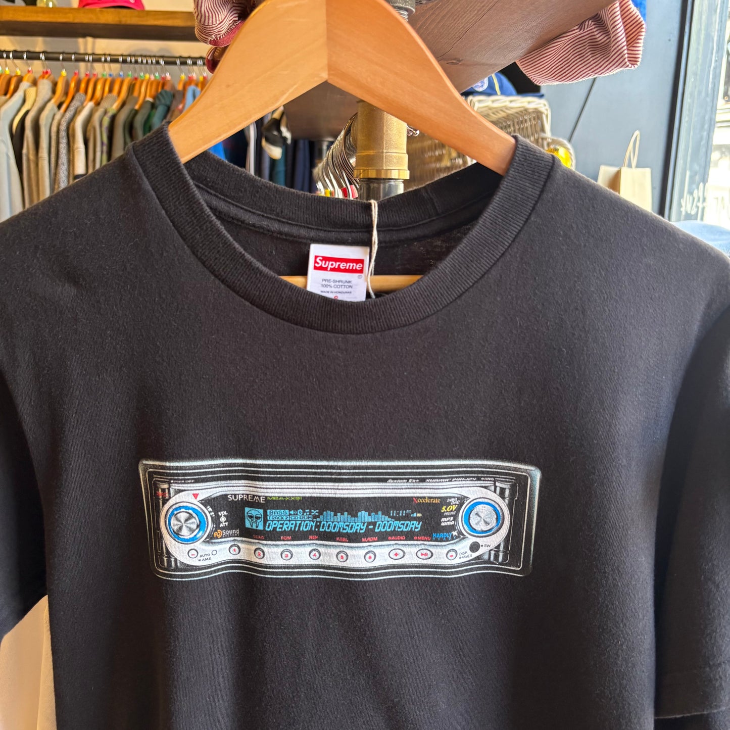Supreme SS25 Receiver MF DOOM T-Shirt Black (Small)