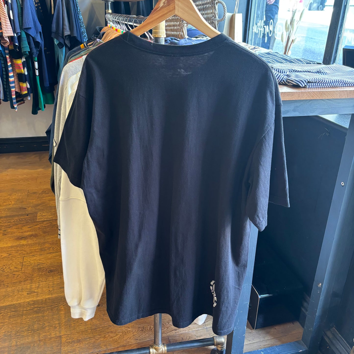 Supreme SS18 Spitfire Classic Swirl T-Shirt Black (XL)