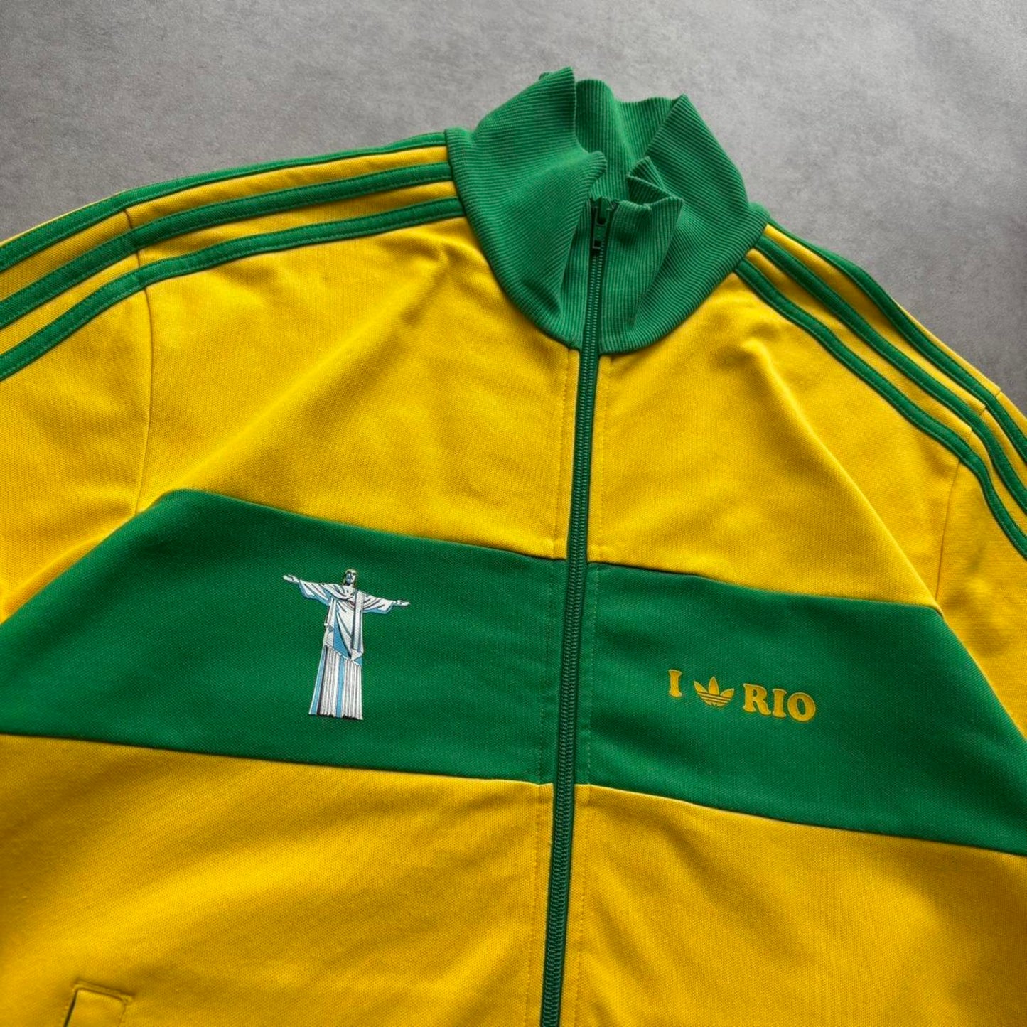 Adidas Brazil Jacket Yellow (XL)