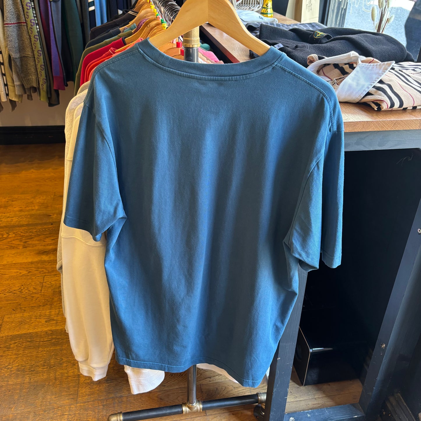 Palace SS22 Semi Mosh T-Shirt Blue (XL)