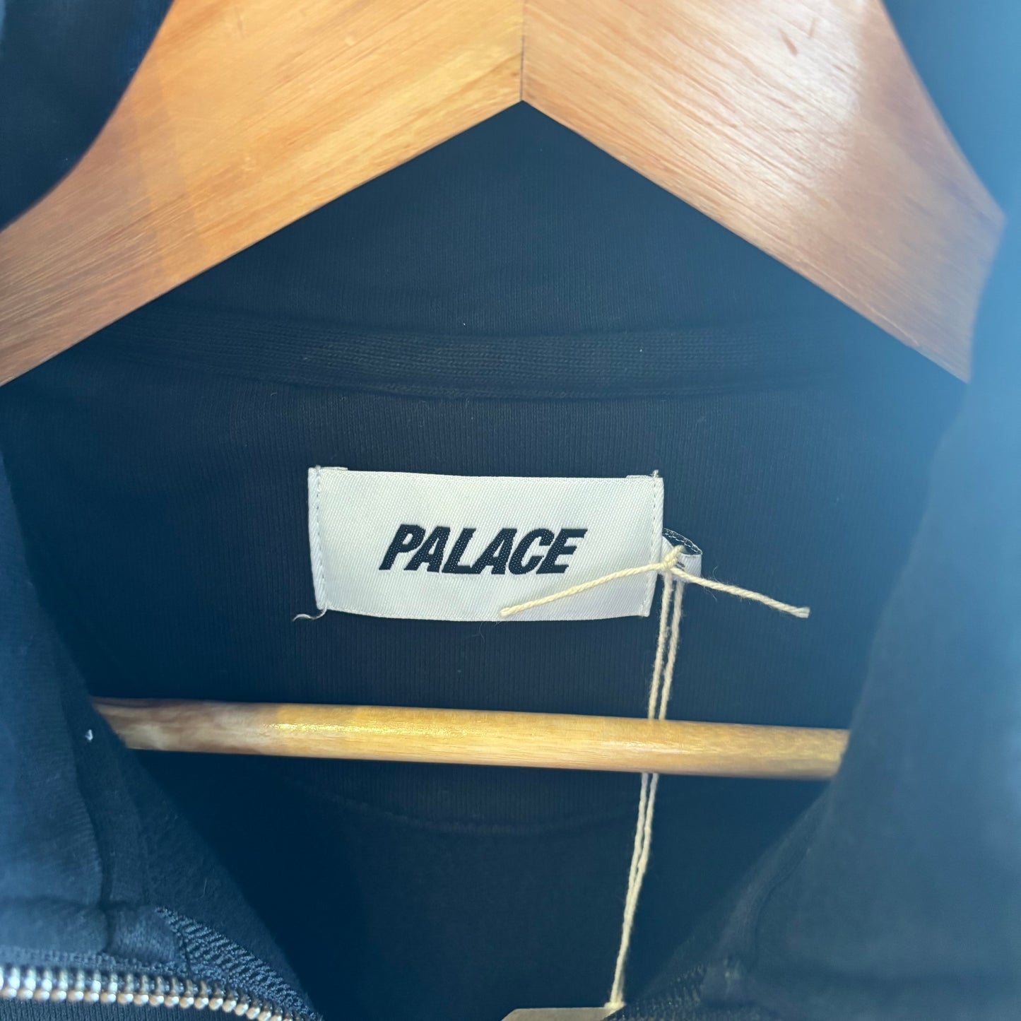 Palace FW21 Grub Funnel Neck Jumper Black (Small)