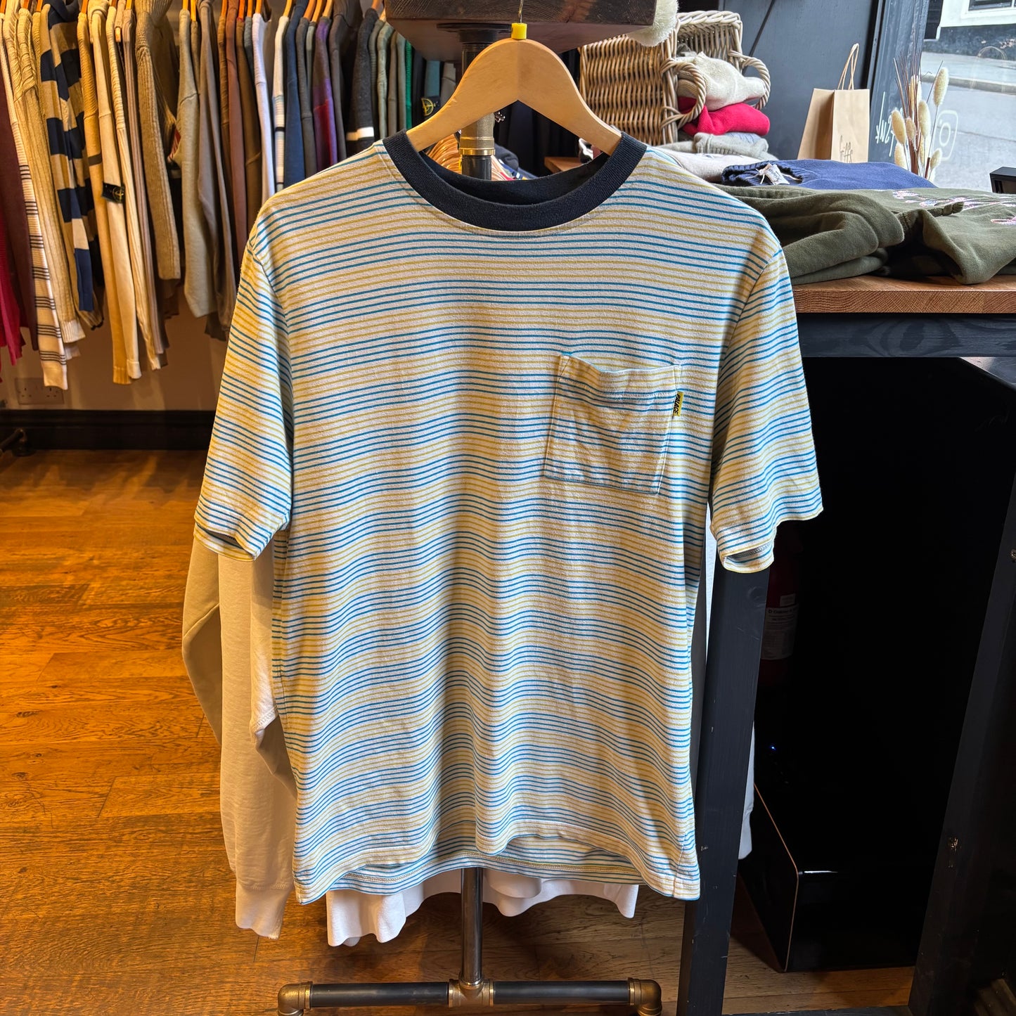 Palace SS20 Packet T-Shirt Yellow (Medium)