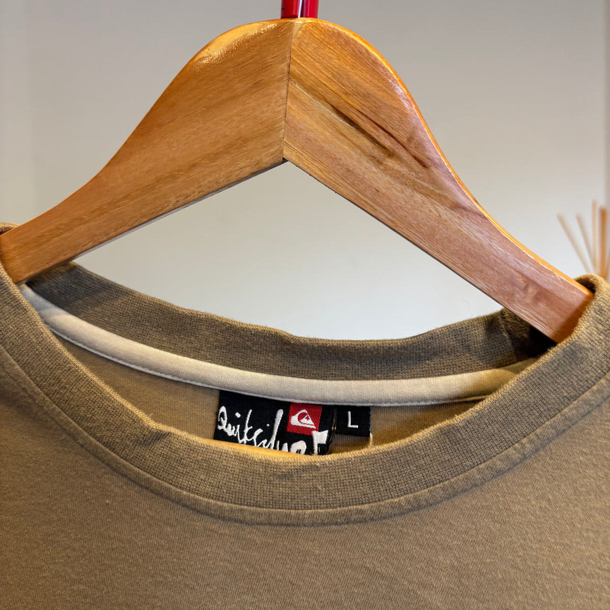 Quiksilver Two Tone Longsleeve T-Shirt Brown (Large)