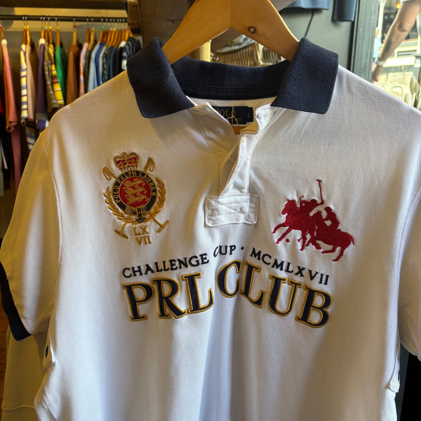 Ralph Lauren PRL Polo Shirt White (Large)