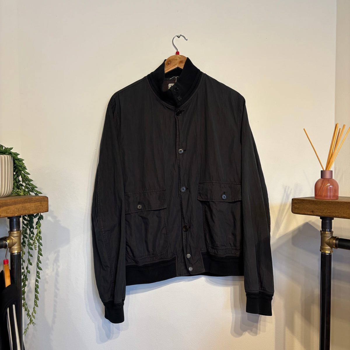 CP Company S/S 2005 Flight Jacket Black (Large)