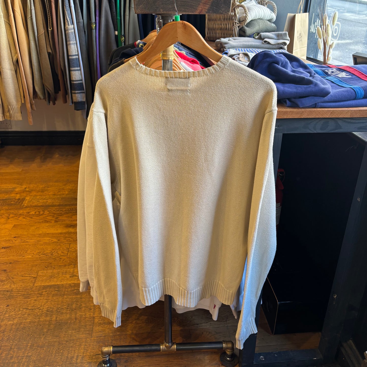 Ralph Lauren Pullover Knit Jumper Cream (XL)