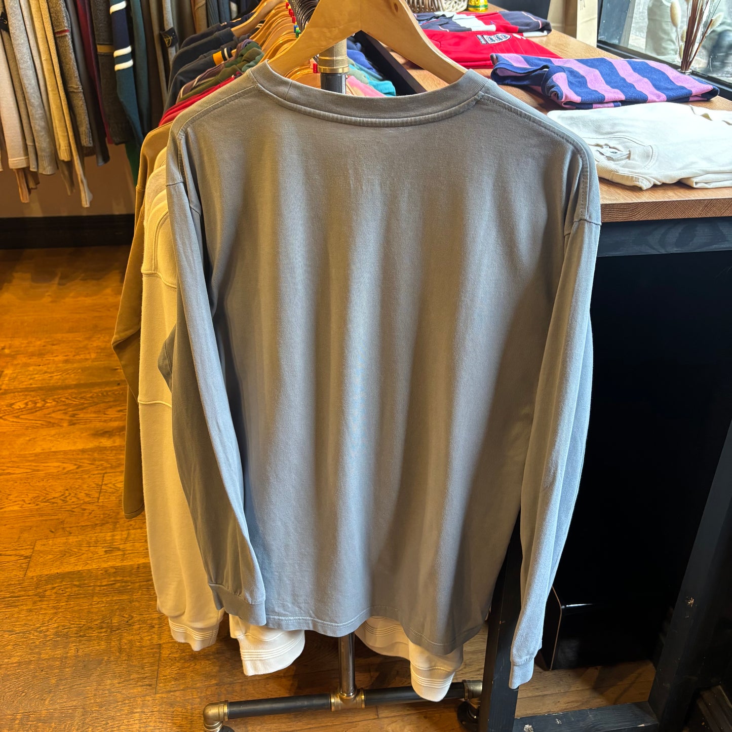 Palace Sofar Pocket Longsleeve T-Shirt Blue (Large)