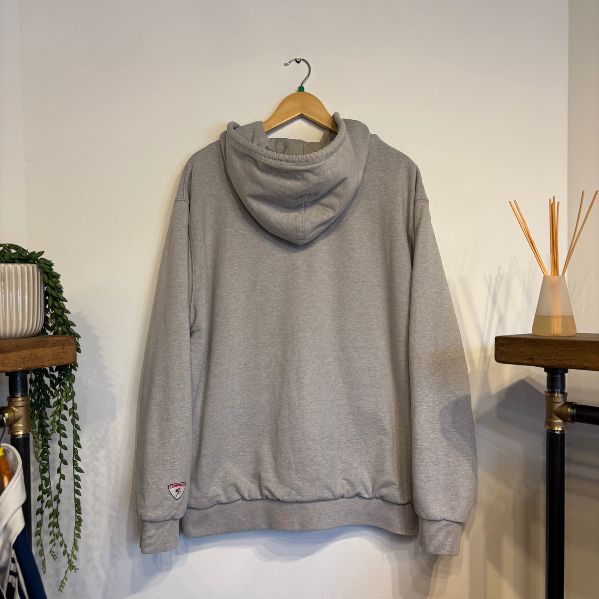 Palace SS22 Arch Zip Hoodie Grey (XL)