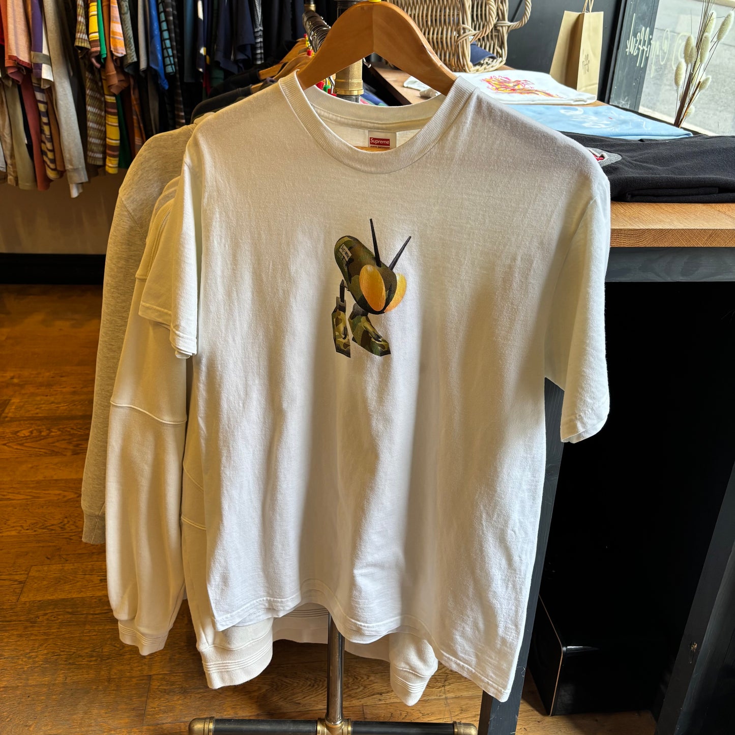 Supreme FW21 Junya Watanabe CDG Bug T-Shirt White (Medium)